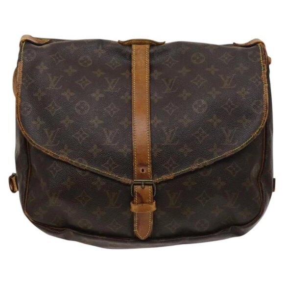 LOUIS VUITTON Monogram Saumur 35 Shoulder Bag - Picture 3 of 16